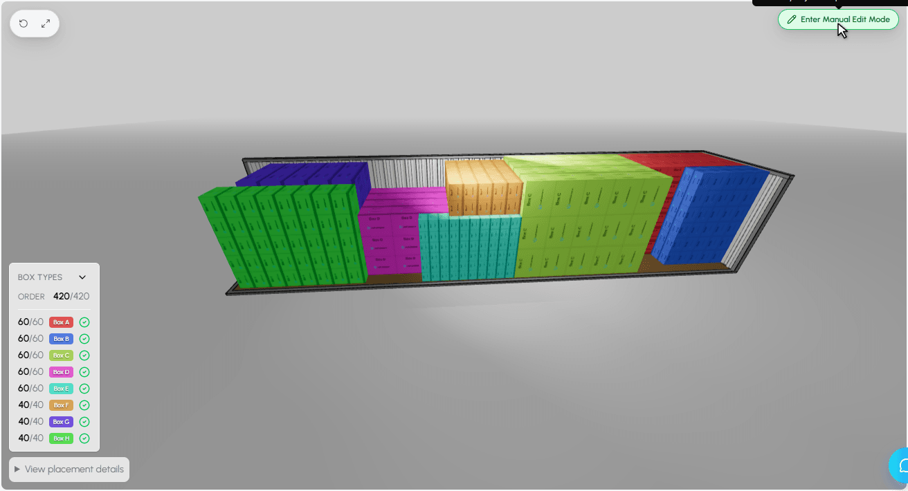 3D viewer with the Edit button visible in the top-right corner